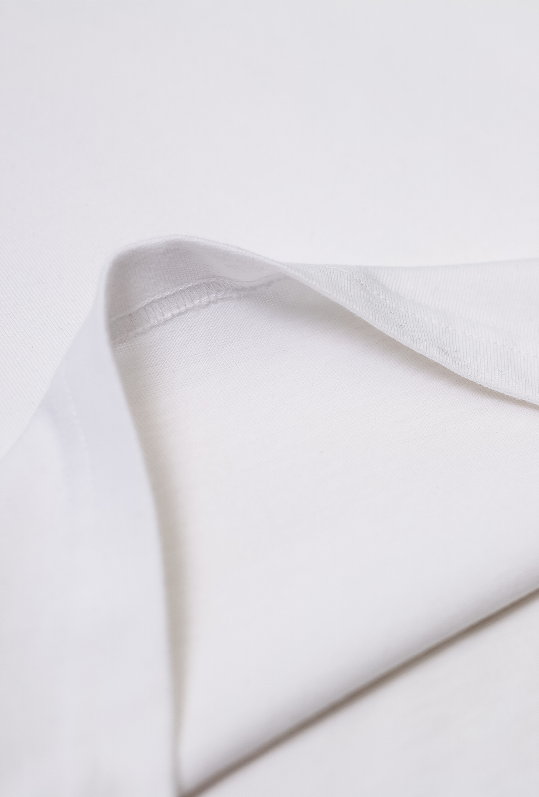 rollr clothing oversized polar white tshirt in french terry organic cotton
