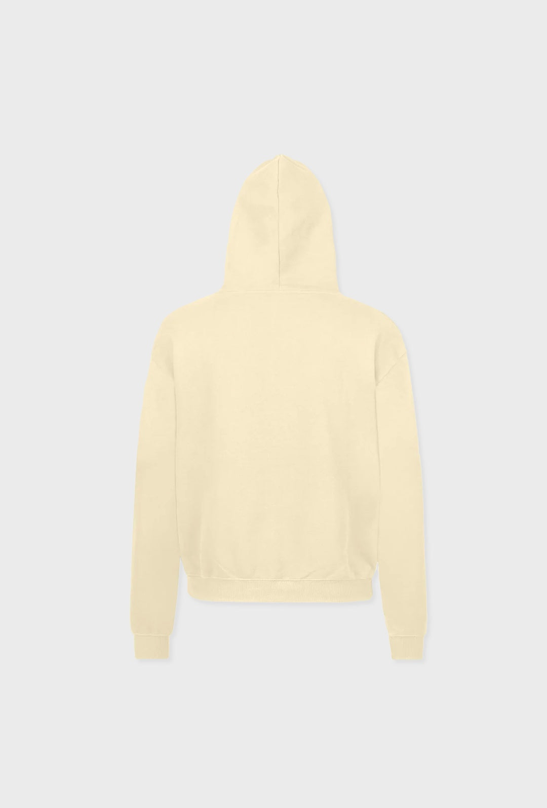 vanilla cream hoodie unisex heavyweight hooded sweatshirt made from sustainable cotton with rollr logo