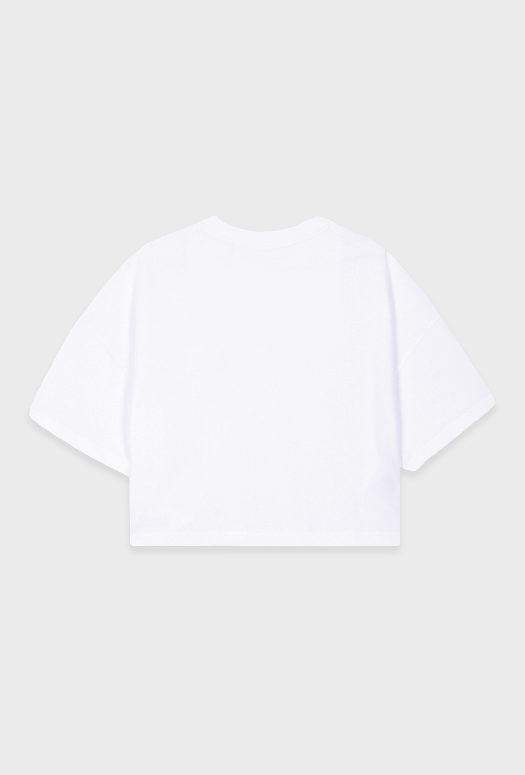 ROLLR CROPPED POLAR WHITE TEE